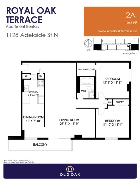 1128 Adelaide Street North Studio-2 Beds Apartment, Affordable for Rent - Photo Gallery 21